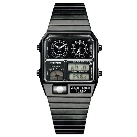 CITIZEN 星辰 經典復刻限量電子腕錶JG2105-93E