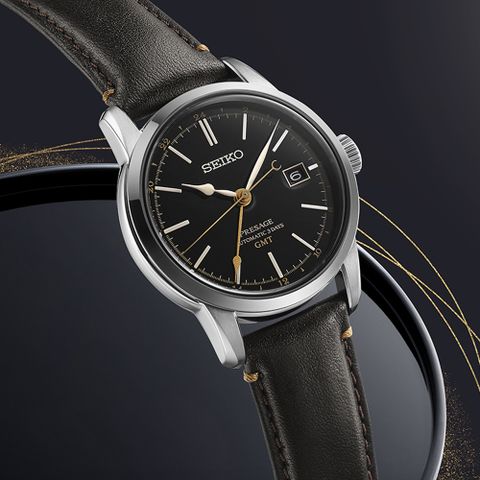 SEIKO 精工 PRESAGE系列 職人工藝 漆藝機械腕錶 (SPB447J1/6R54-00F0C)