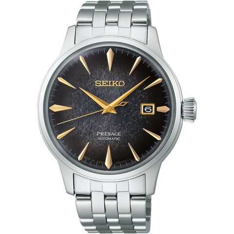 SEIKO 精工 PRESAGE 限定款調酒師系列機械錶/40.5mm (4R35-06J0D/SRPK93J1)SK003