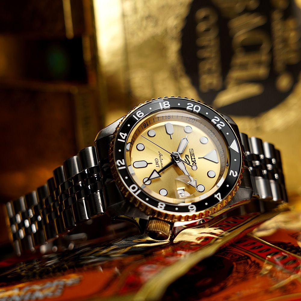 SEIKO 精工 在台70週年紀念 5 Sports GMT機械錶-42.5mm SSK044K1 4R34-00M0K