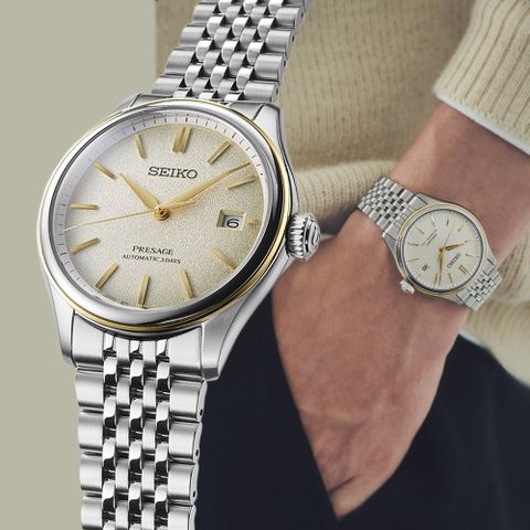 SEIKO 精工 Presage經典系列 日式職人美學弧形面機械錶_SK028 SPB478J1/6R55-00H0G