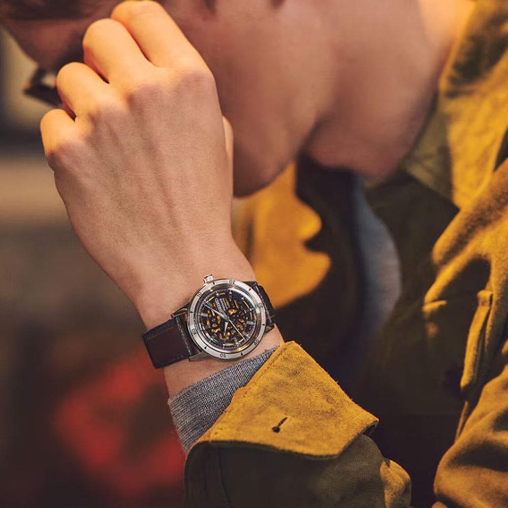 SEIKO 精工 Presage 60年代機車 復古重機 鏤空機械錶_SK028 SSA461J1/4R72-00C0J