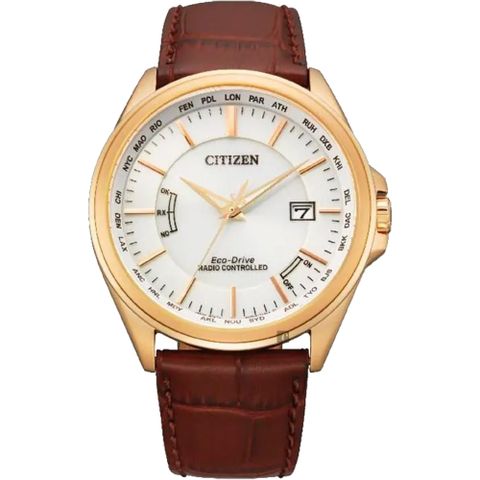 CITIZEN 星辰 限量光動能電波萬年曆手錶 CB0253-19A