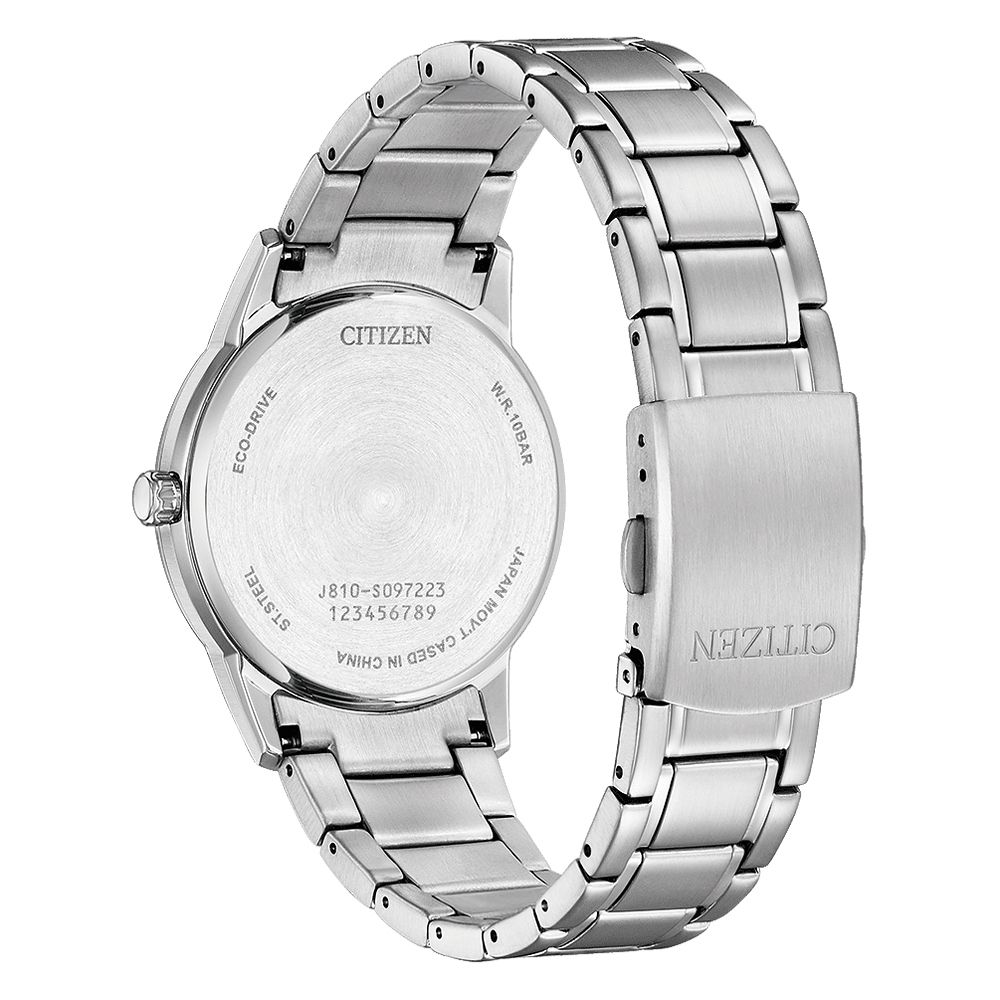 CITIZEN 星辰 光動能簡約大三針手錶-40mm AW1231-66A