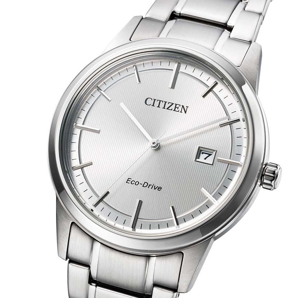 CITIZEN 星辰 光動能簡約大三針手錶-40mm AW1231-66A