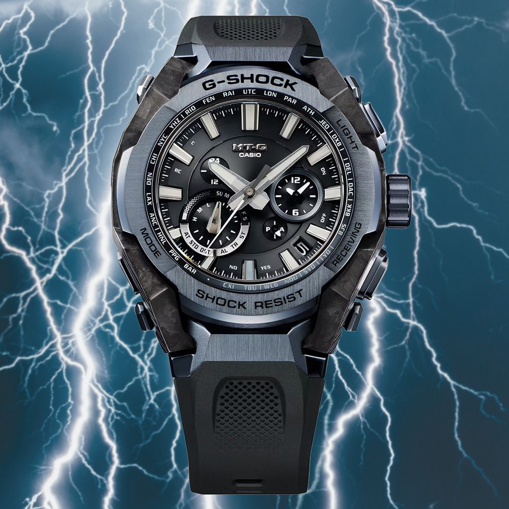 CASIO 卡西歐 MT-G 碳核心防護 藍芽連結 太陽能 電波錶 男錶 手錶 MTG-B4000B-1A2
