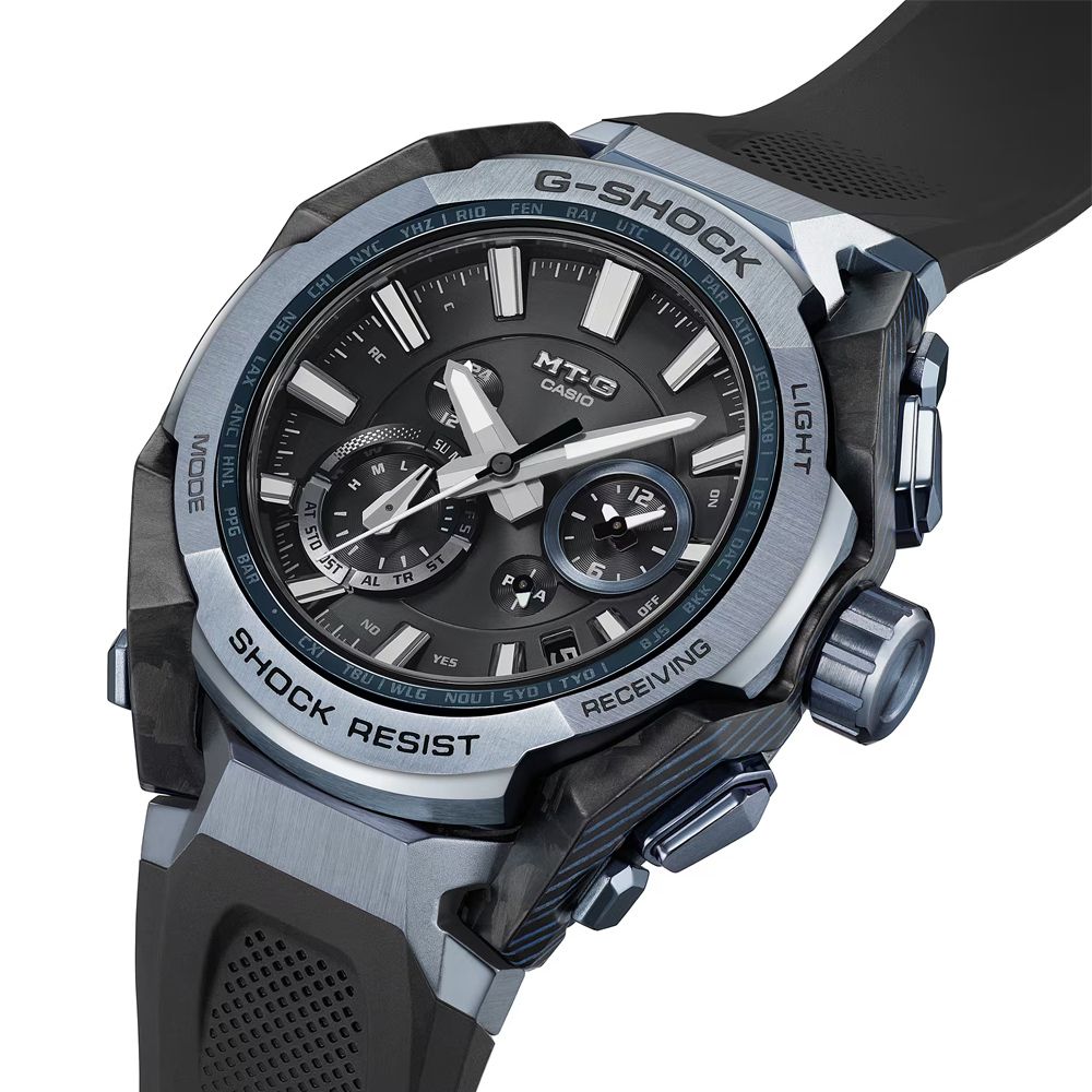 CASIO 卡西歐 MT-G 碳核心防護 藍芽連結 太陽能 電波錶 男錶 手錶 MTG-B4000B-1A2