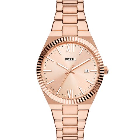 【FOSSIL】Scarlette 代表作時尚大三針女錶-38mmES5258