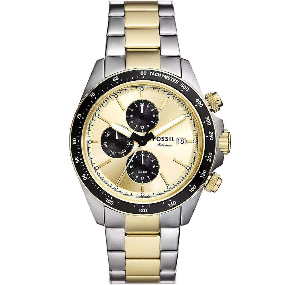 7065THU90100WED18 TACHYMETER 50012FOSSIL 18 12400300250120140160180