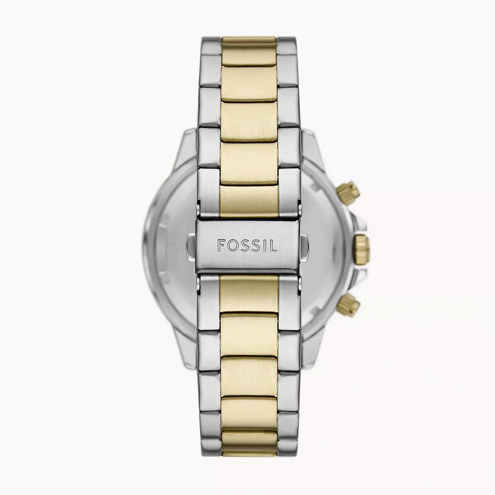 FOSSIL Bannon 日曆三眼手錶-45mm BQ2867