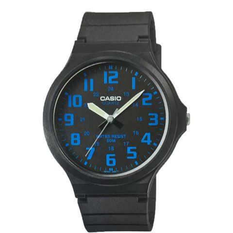 CASIO 卡西歐 MW-240-2B 大錶面 學生必備指針錶 50米防水
