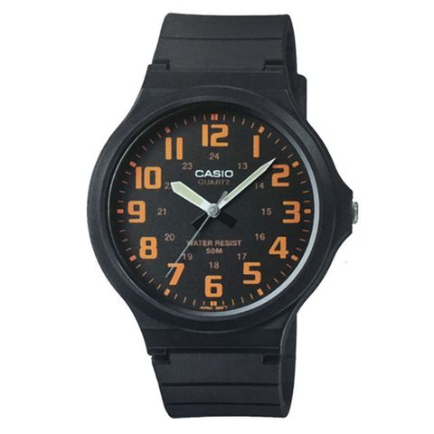 CASIO 卡西歐 MW-240-4B 大錶面 學生必備指針錶 50米防水