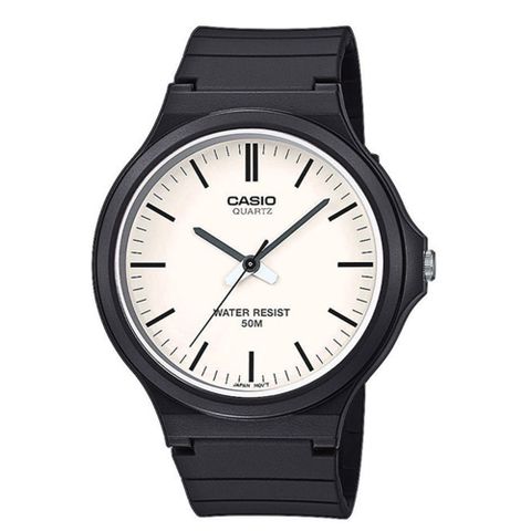 CASIO 卡西歐 MW-240-7E 大錶面 學生必備指針錶 50米防水