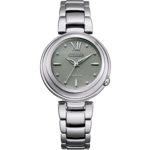 CITIZEN 星辰 L系列光動能時尚女錶(EM0338-53H)30mm