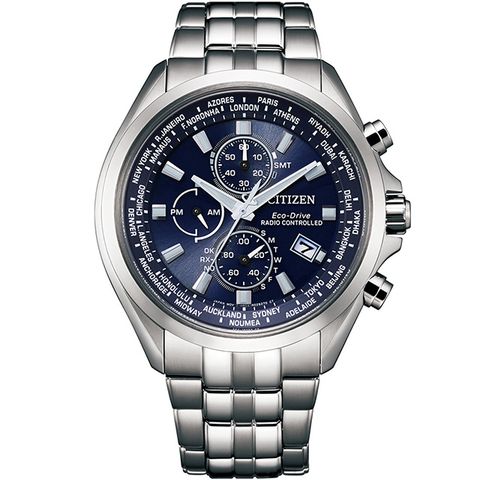 CITIZEN星辰  GENTS系列 世界時間萬年曆電波錶(AT8200-87L)44mm