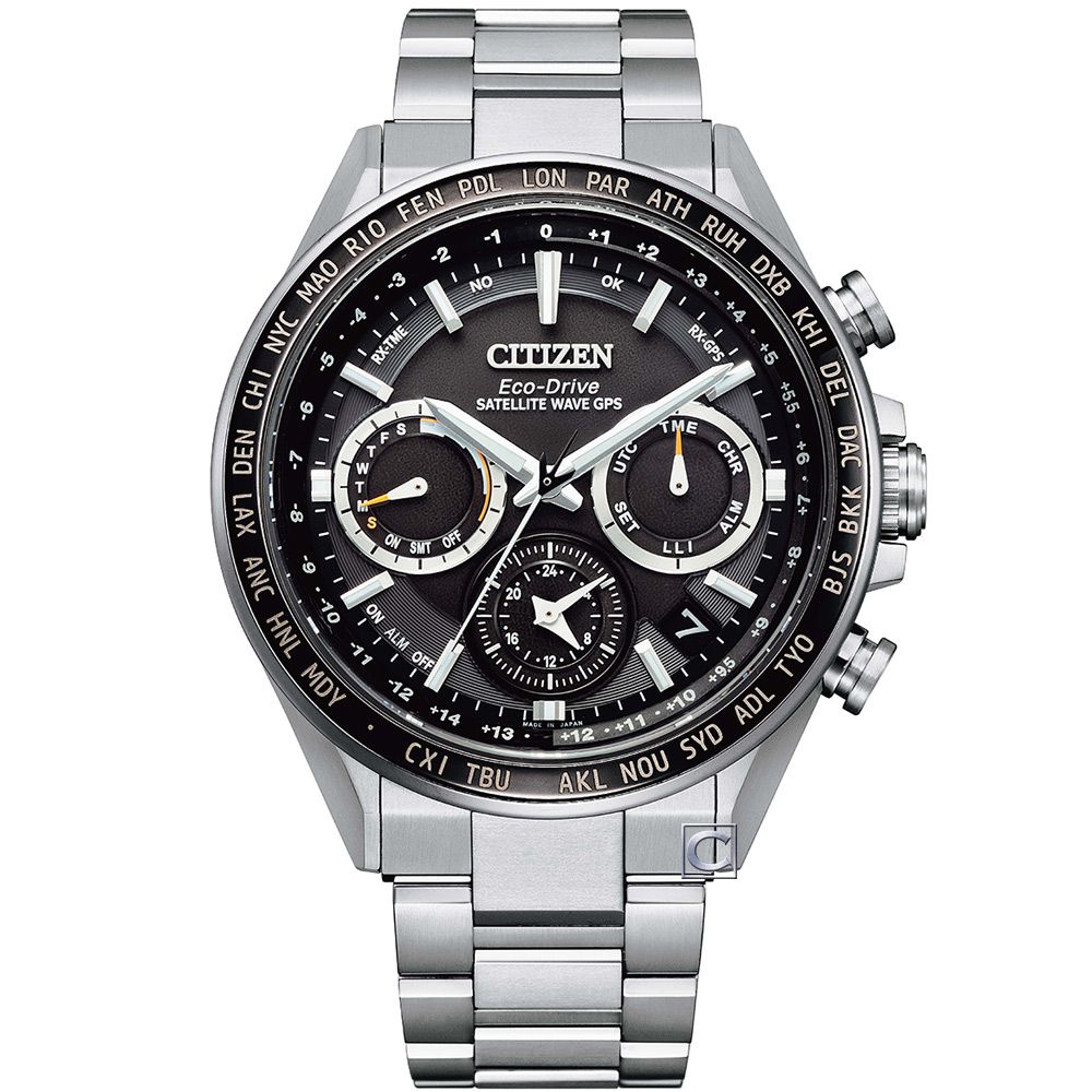 CITIZEN 星辰   限量GPS衛星對時光動能手錶(CC4015-51E)44.3mm