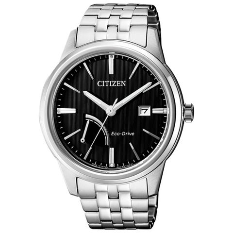 CITIZEN Eco-Drive 捍衛戰士光動能日期時尚腕錶-AW7000-58E
