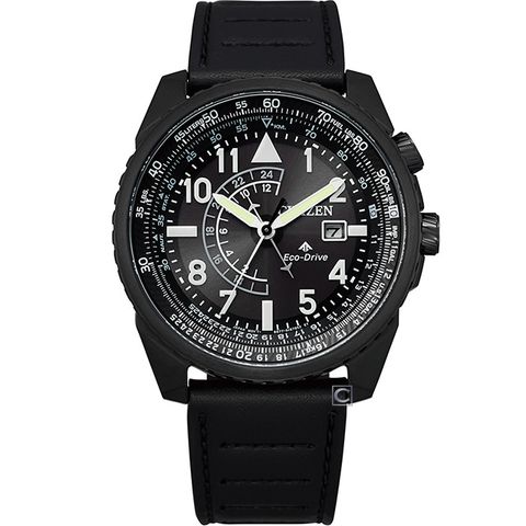 CITIZEN 星辰 PROMASTER 隱形戰機GMT光動能手錶(BJ7135-02E)