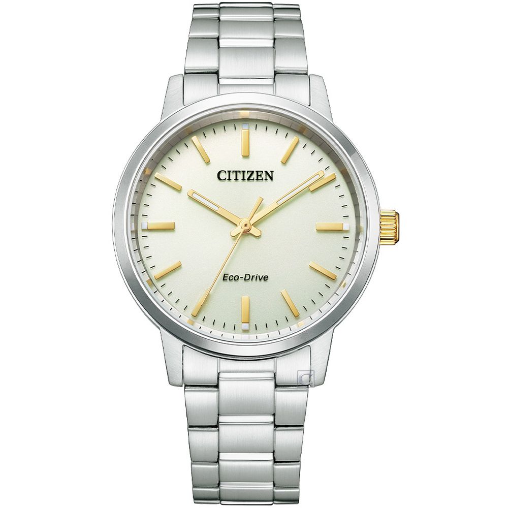 CITIZEN 星辰   Eco-Drive 簡約紳士光動能腕錶(BJ6541-58P)-38mm