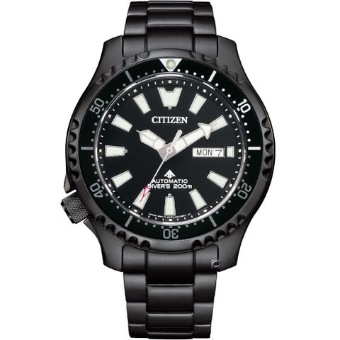 CITIZEN 星辰 Promaster 鋼鐵河豚 EX Plus 亞洲限量潛水機械錶 NY0135-80E