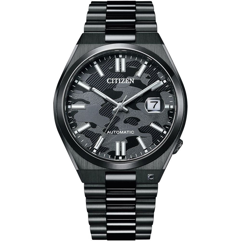 CITIZEN 星辰   Mechanical  摩登迷彩機械男錶 NJ0155-87E