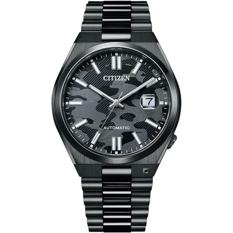 CITIZEN 星辰 Mechanical  摩登迷彩機械男錶 NJ0155-87E