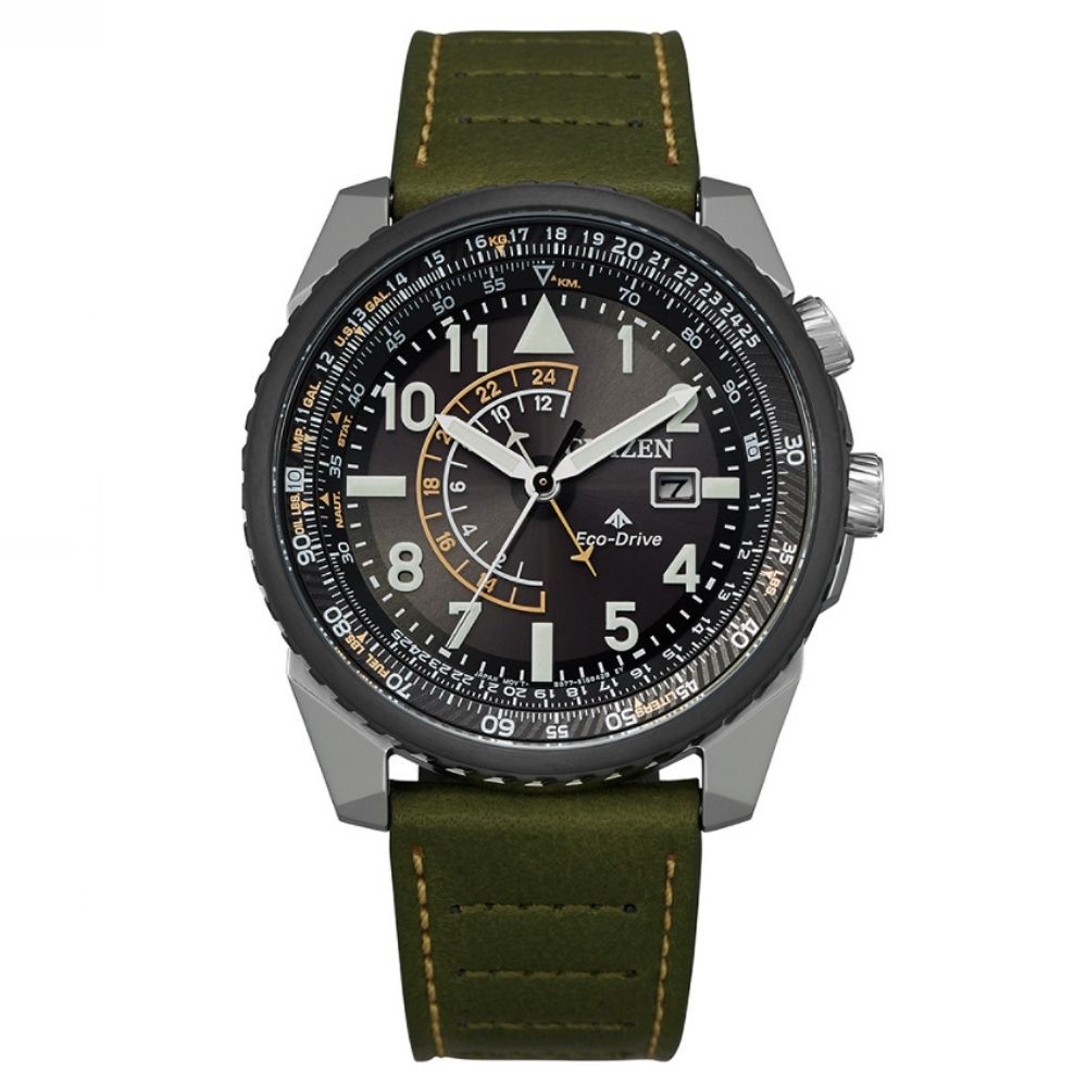 CITIZEN 星辰 PROMASTER 光動能航空計算飛行腕錶 禮物 推薦 BJ7138-04E