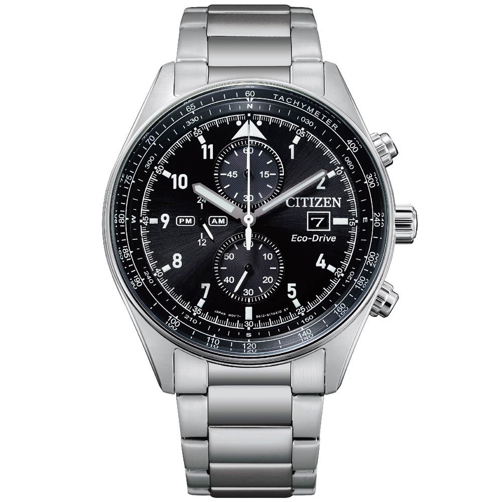 CITIZEN 星辰 Chronograph 亞洲限定 光動能計時腕錶 雙11 特惠 CA0770-81E