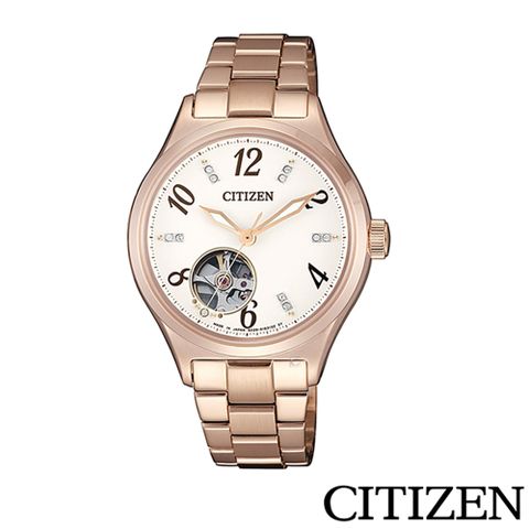 CITIZEN 星辰 優雅晶耀機械腕錶(PC1002-85A)