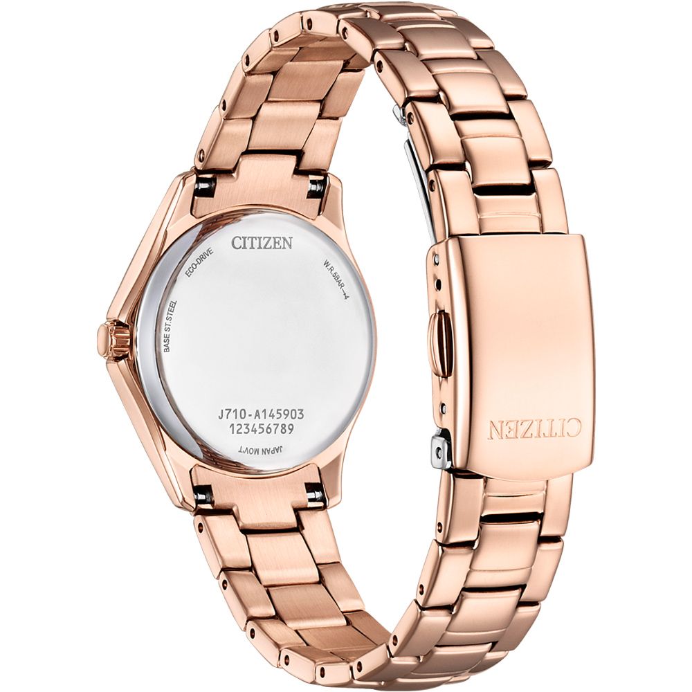 CITIZEN 星辰   LADYS  Eco-Drive綺麗世界光動能晶鑽腕錶(FE1252-82X)/30mm