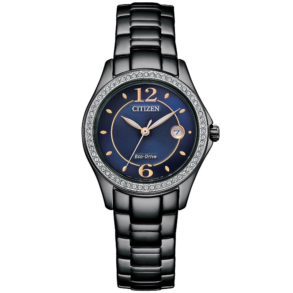 CASIO 卡西歐 LADYS 光動能 優雅水晶腕錶 618 年中慶 禮物 FE1255-84L