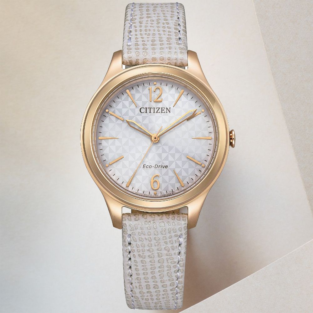 CASIO 卡西歐 LADYS 光動能 優雅幾何腕錶 618 年中慶 禮物 EM0509-10A