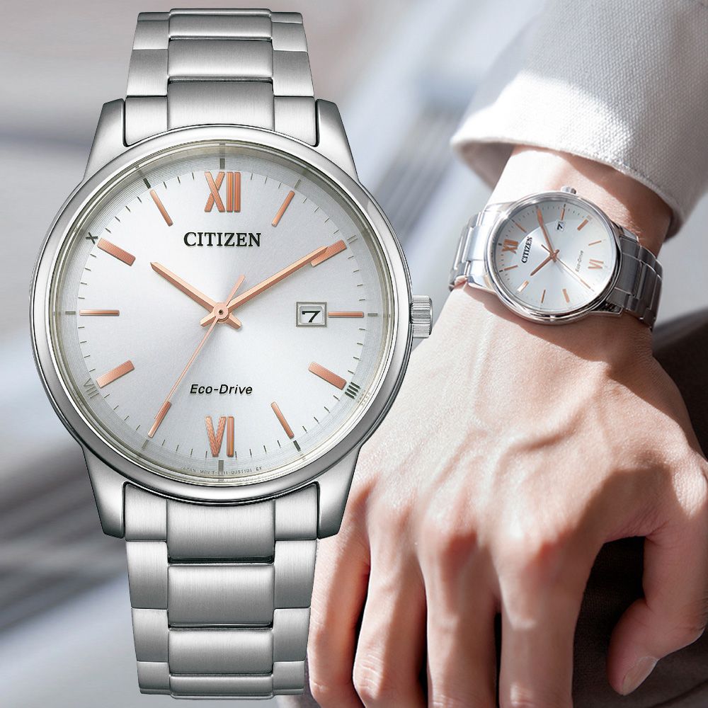 CITIZEN 星辰 PAIR 光動能時尚腕錶 禮物推薦 送禮首選 BM6978-77A