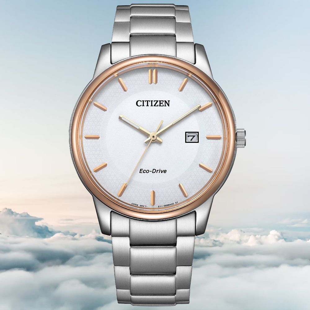 CITIZEN 星辰 PAIR 光動能 簡約時尚腕錶 禮物推薦 送禮首選 BM6979-74A