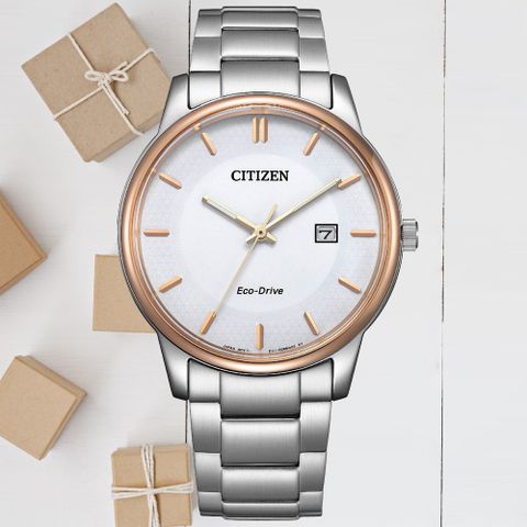 CITIZEN 星辰 PAIR 光動能時尚腕錶 禮物推薦 送禮首選 BM6979-74A