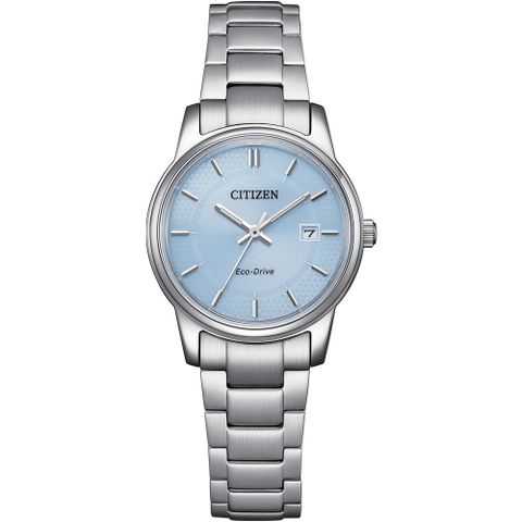 CITIZEN 星辰 光動能簡約女錶(EW2318-73A)/27.5mm