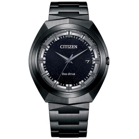 CITIZEN 星辰 無際黑鋼限定款光動能腕錶BN1015-52E