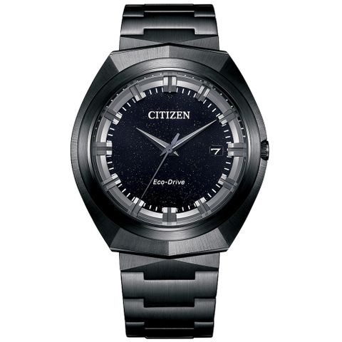 CITIZEN星辰 無際黑鋼限定款光動能腕錶BN1015-52E