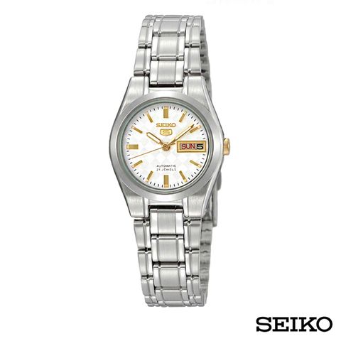 SEIKO 精工 不銹鋼 自動機械機芯 女錶 SYMH17J1