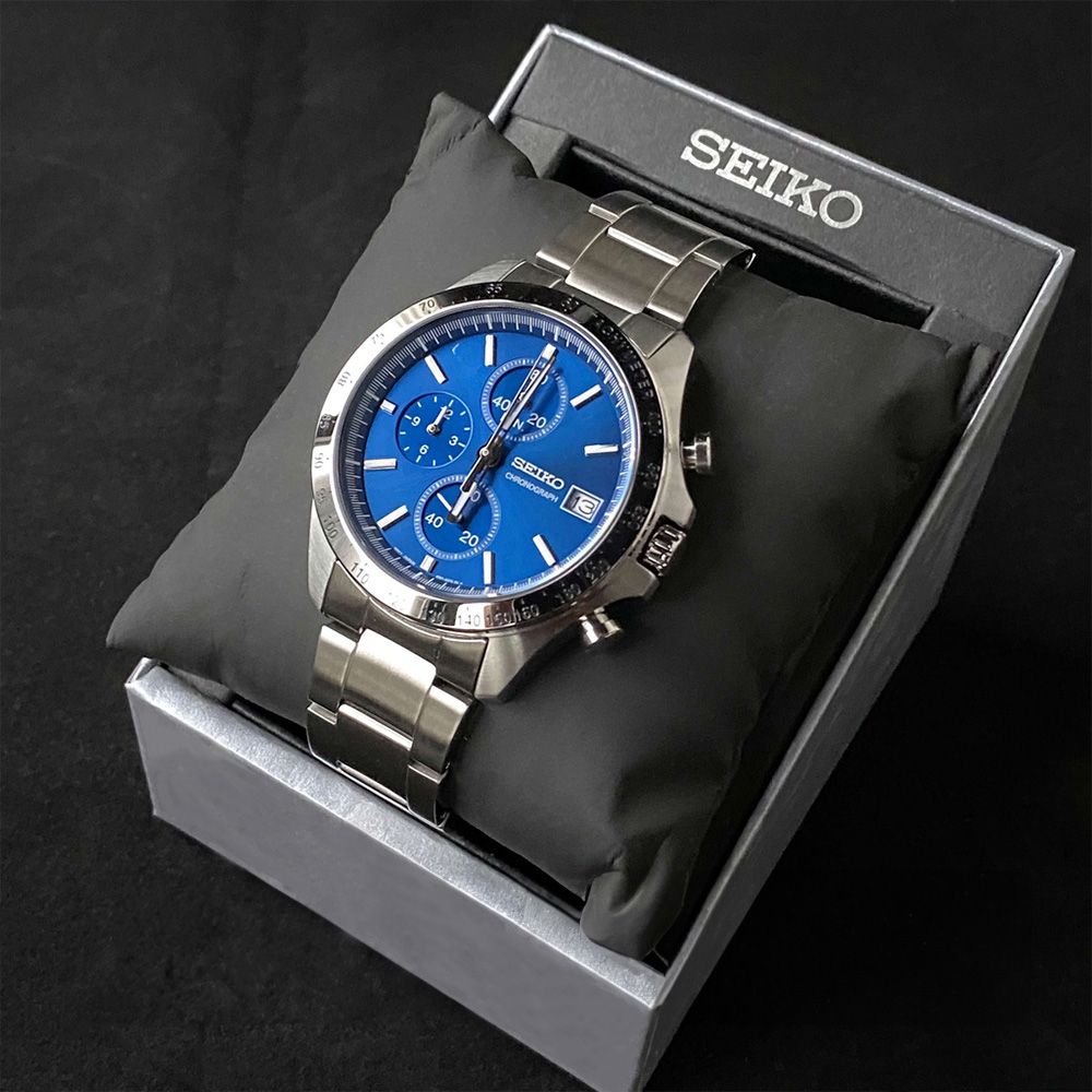 SEIKO 精工 SPIRIT系列 SBTR023 SBTR029 日本國內販售款 熊貓 三眼 計時 石英 手錶 男士 現代