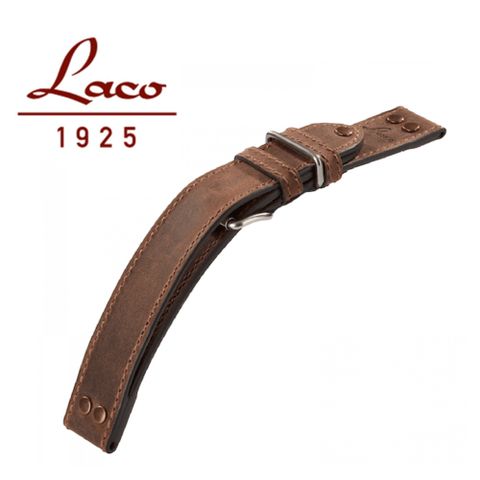Laco 402116 錶帶 (淺棕) XL 20mm