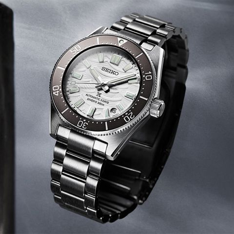 SEIKO 精工 Prospex 60週年限量 三日鍊 銀色海浪 潛水機械錶(SPB511J1/6R55-00K0S)