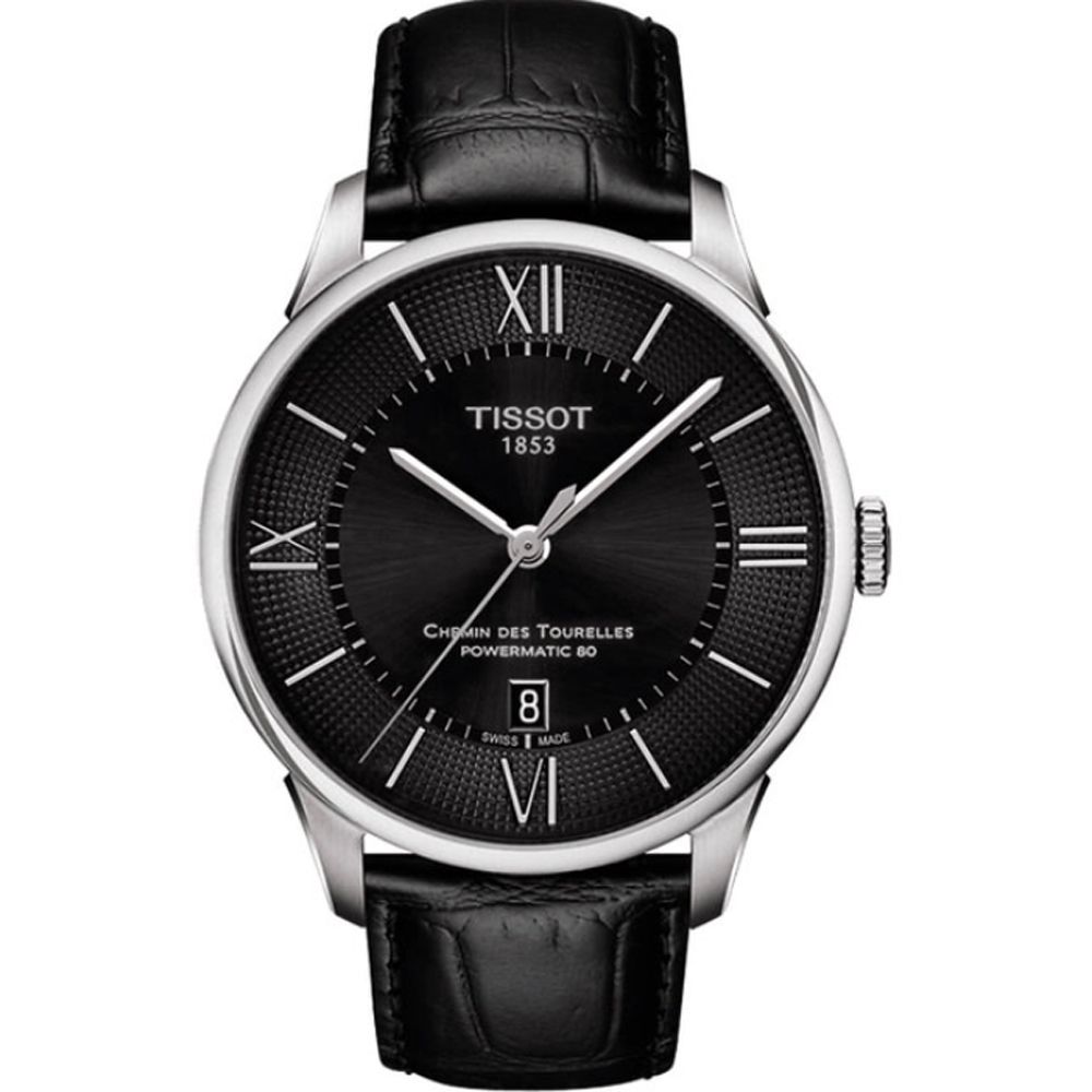 Tissot powermatic sales 80 black