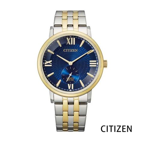 CITIZEN 星辰 錶/BE9176-76L/極簡商務/不鏽鋼手錶/39mm