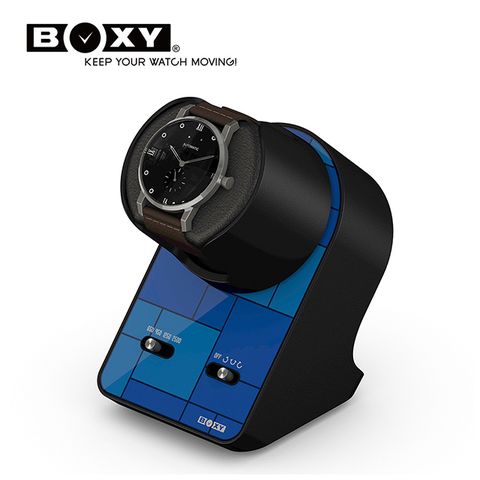 BOXY 【自動錶上鍊盒】Nightstand系列 動力儲存盒 機械錶專用 WATCH WINDER 搖錶器