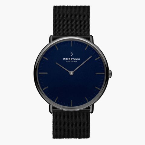 Nordgreen Native本真金米蘭帶腕錶36mmNR36GMMEBLNA