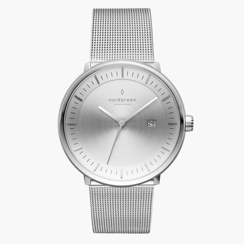 Nordgreen Philosopher哲學家極灰腕錶36mmPH36SIMESIBM