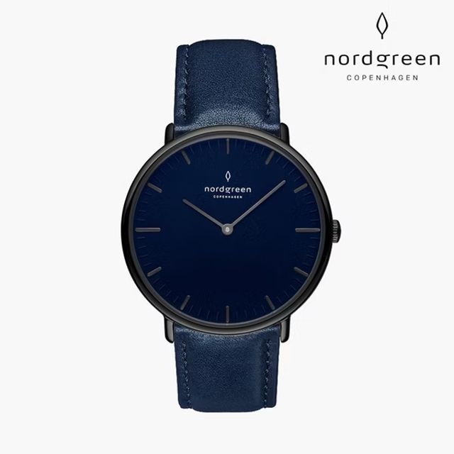 Nordgreen  Native本真 白面玫瑰金米蘭帶腕錶40mmNR40GMLENANA