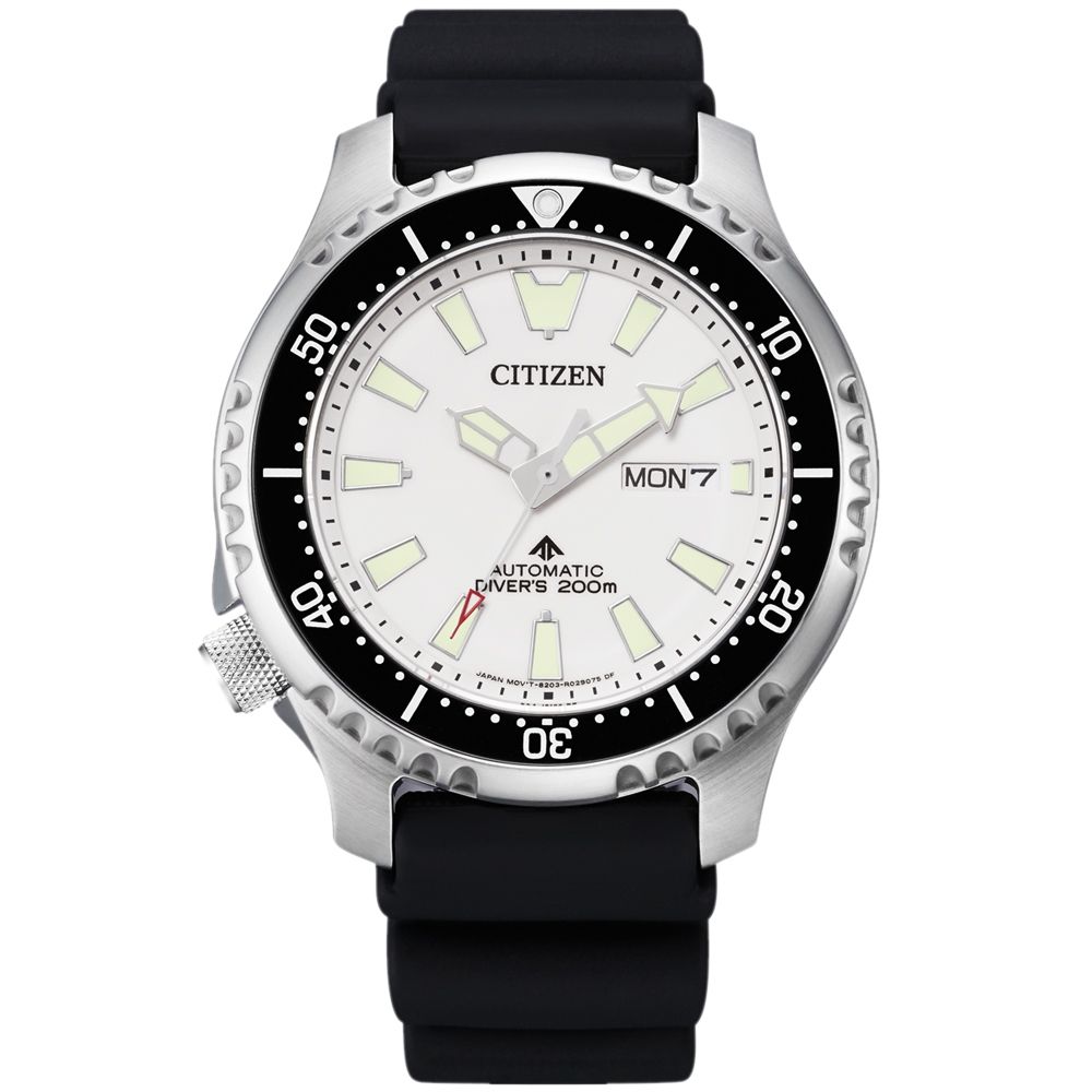 CITIZEN 星辰  PROMASTER 鋼鐵河豚潛水機械腕錶NY0118-11A
