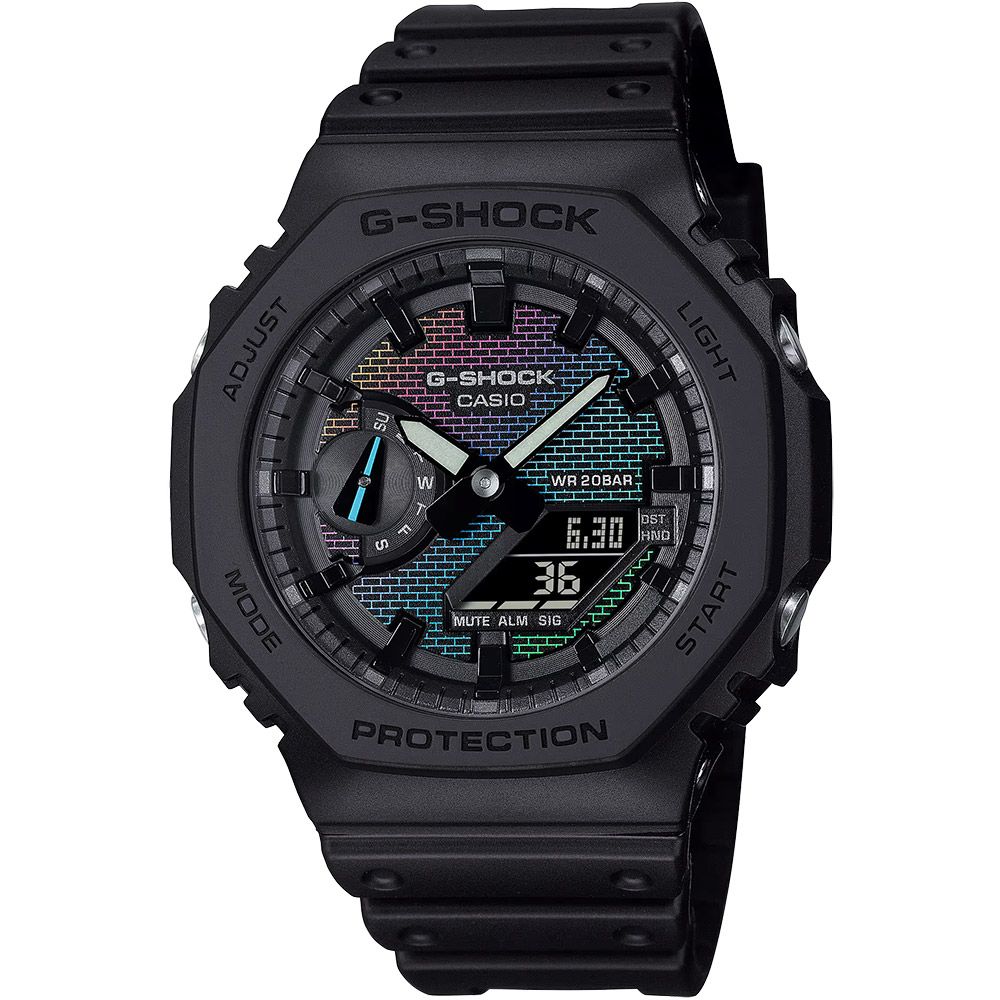 ADJUSTMODEG-SHOCKG-SHOCKCASIO 20BARMUTE ALM SIGPROTECTIONLIGHTSTART